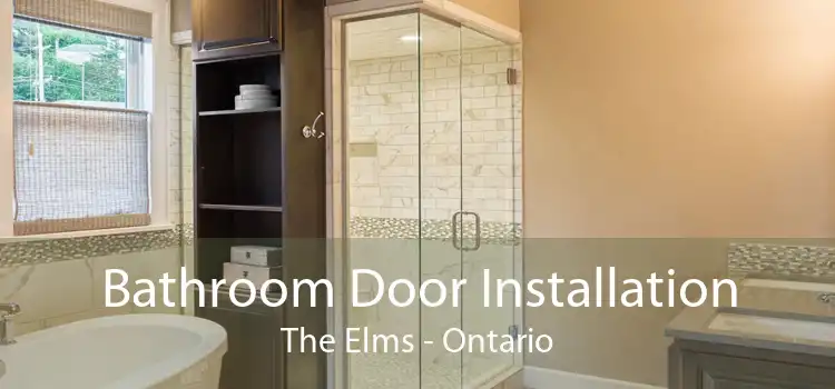 Bathroom Door Installation The Elms - Ontario