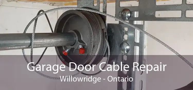Garage Door Cable Repair Willowridge - Ontario