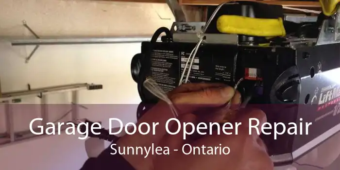 Garage Door Opener Repair Sunnylea - Ontario