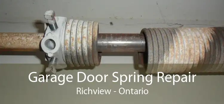 Garage Door Spring Repair Richview - Ontario