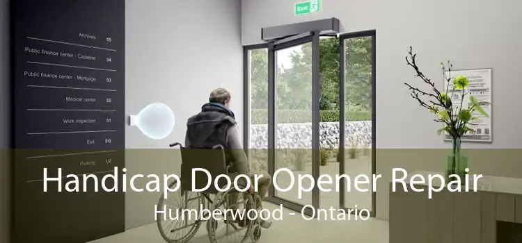 Handicap Door Opener Repair Humberwood - Ontario