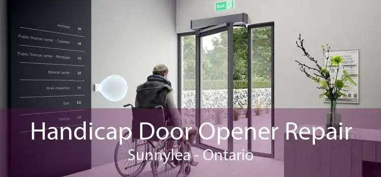 Handicap Door Opener Repair Sunnylea - Ontario