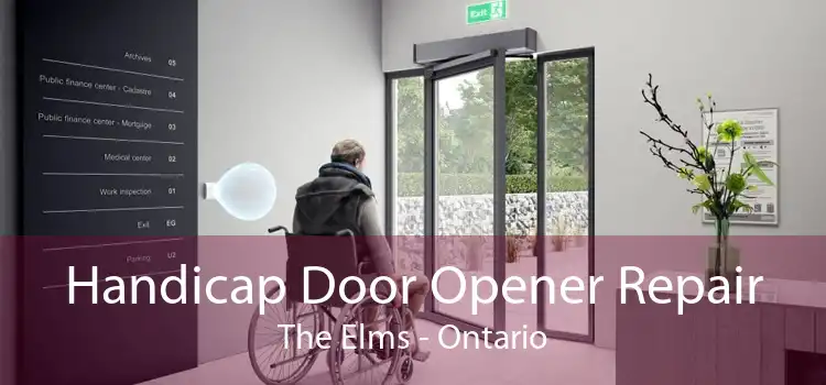 Handicap Door Opener Repair The Elms - Ontario