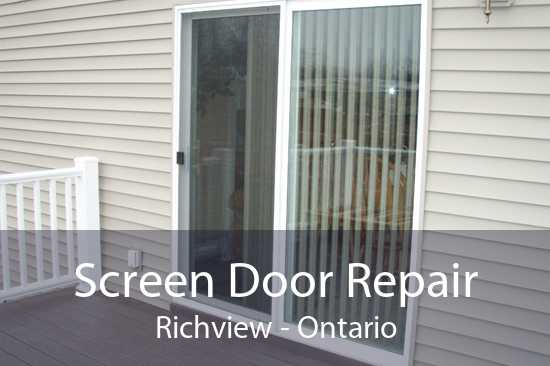 Screen Door Repair Richview - Ontario