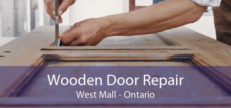 Wooden Door Repair West Mall - Ontario